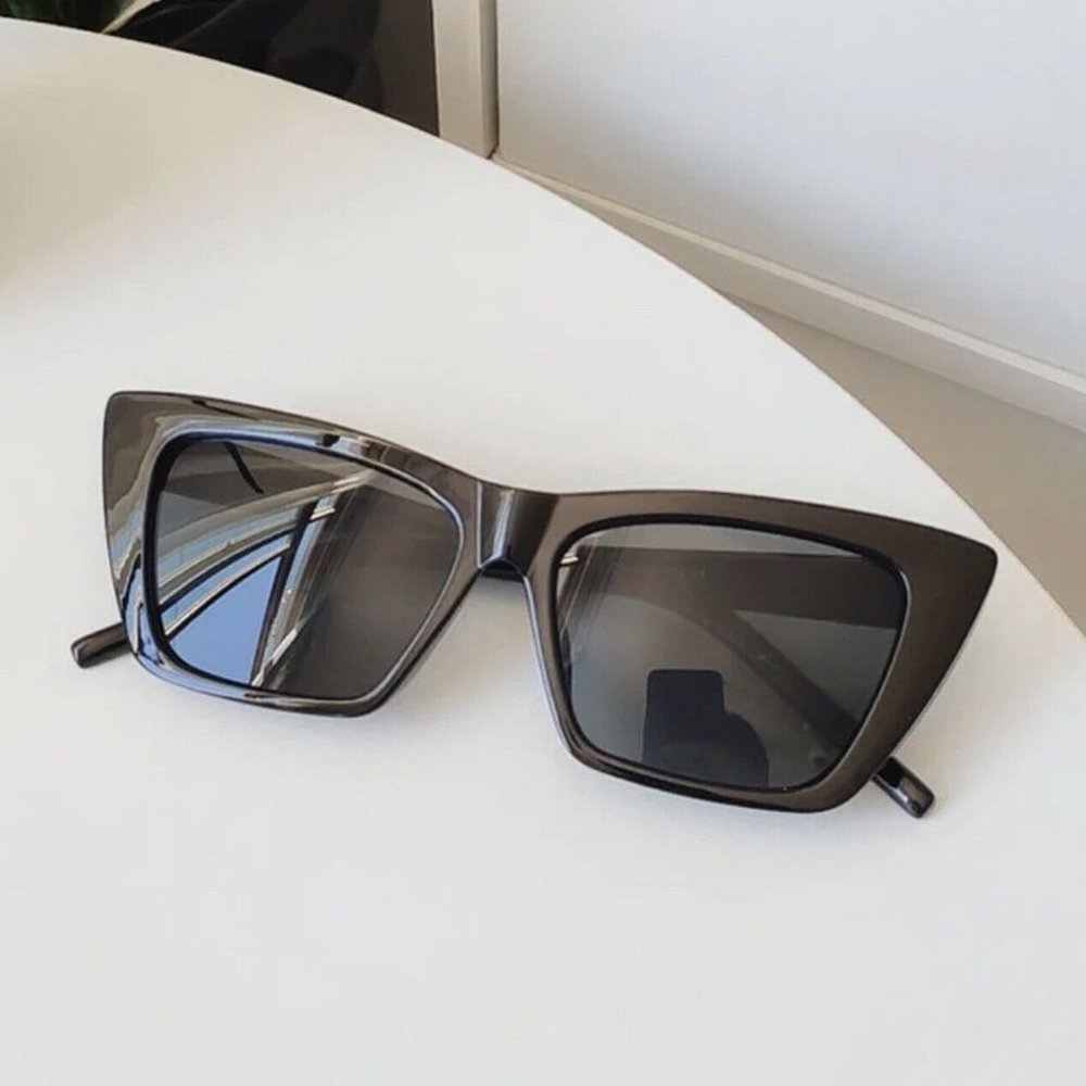 Heart Evangelista Sunglasses Cats Eye Eyewear Sunglass Catseye Retro Trendy - Picture 3 of 8